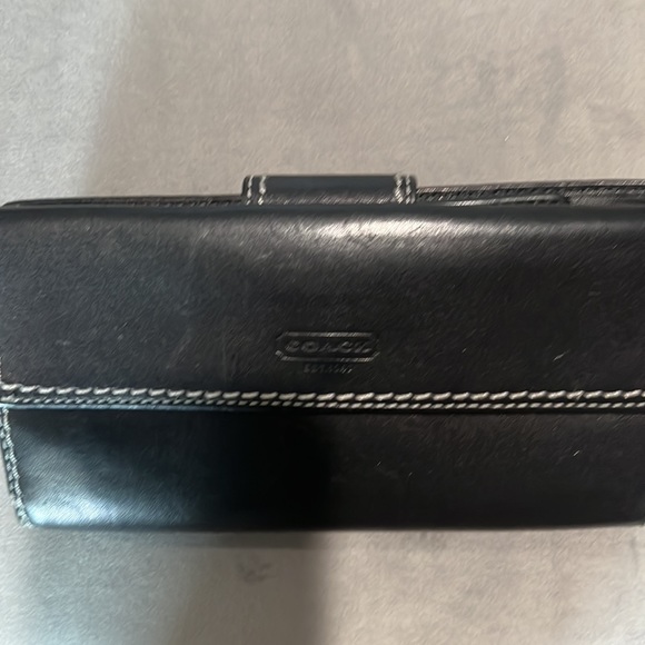 Coach wallet with checks case - Picture 2 of 6